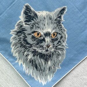 1950’s vintage cotton kitty scarf